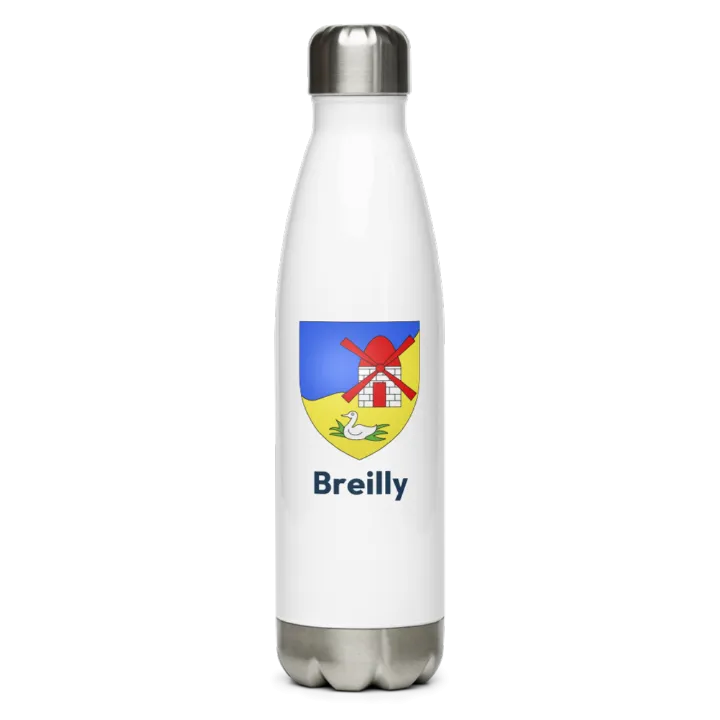 Gourde inox blason de Breilly