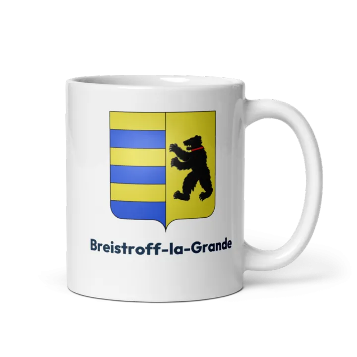 Mug blason de Breistroff-la-Grande