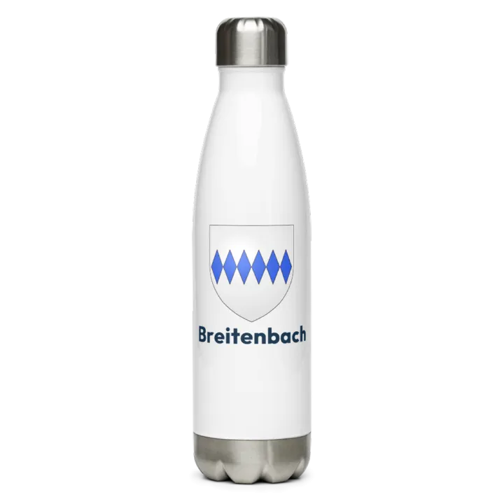 Gourde inox blason de Breitenbach