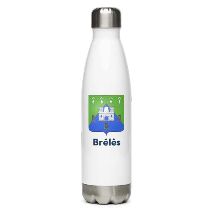 Gourde inox blason de Brélès