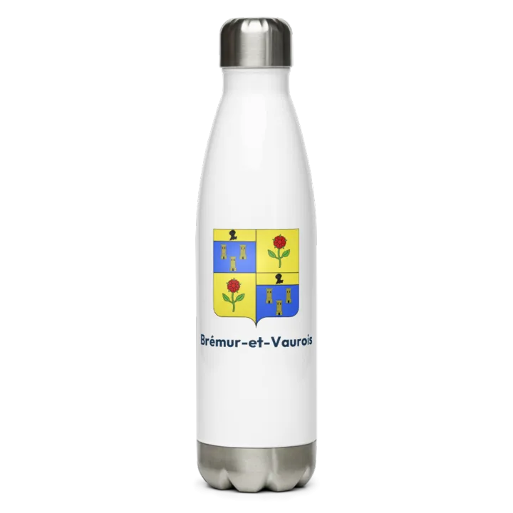 Gourde inox blason de Brémur-et-Vaurois