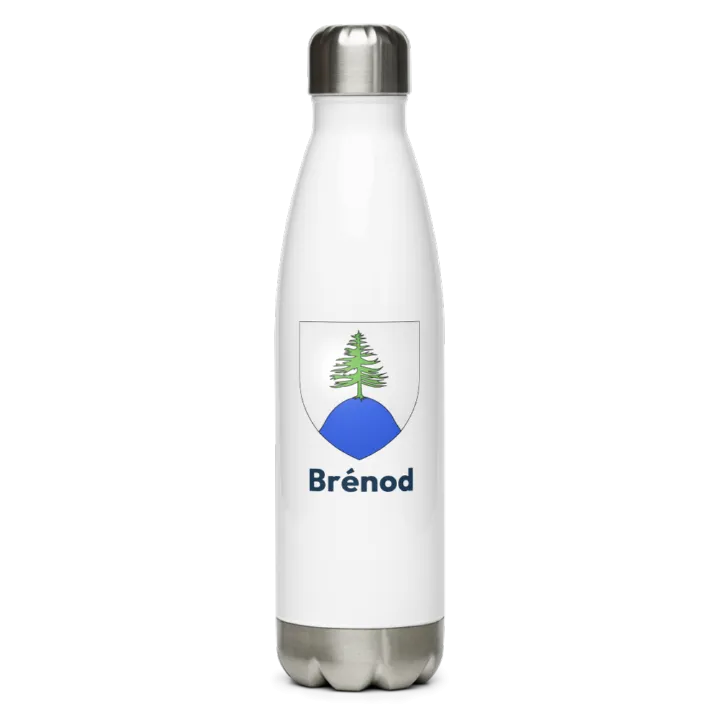 Gourde inox blason de Brénod