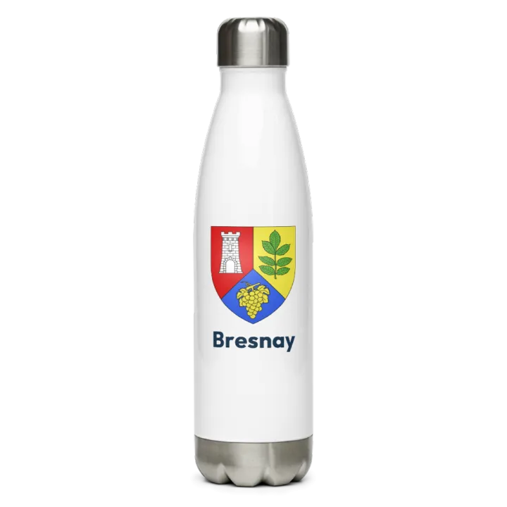 Gourde inox blason de Bresnay
