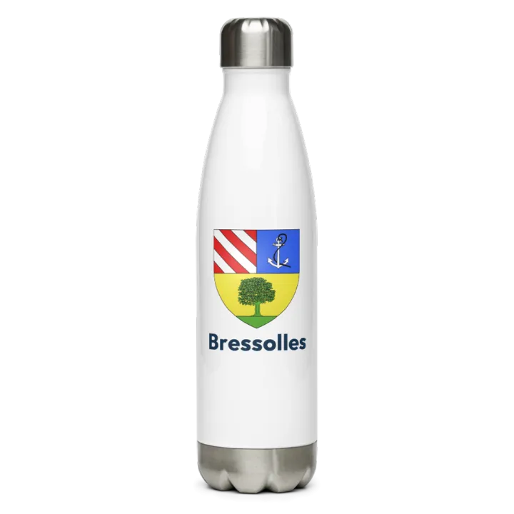 Gourde inox blason de Bressolles