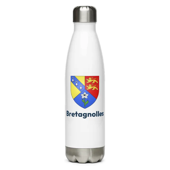 Gourde inox blason de Bretagnolles