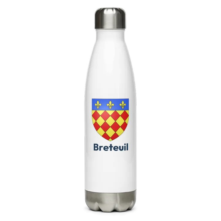 Gourde inox blason de Breteuil