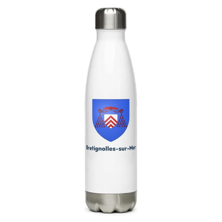 Gourde inox — blason de Bretignolles-sur-Mer