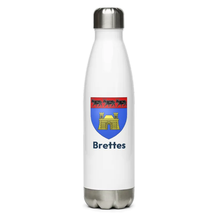 Gourde inox blason de Brettes