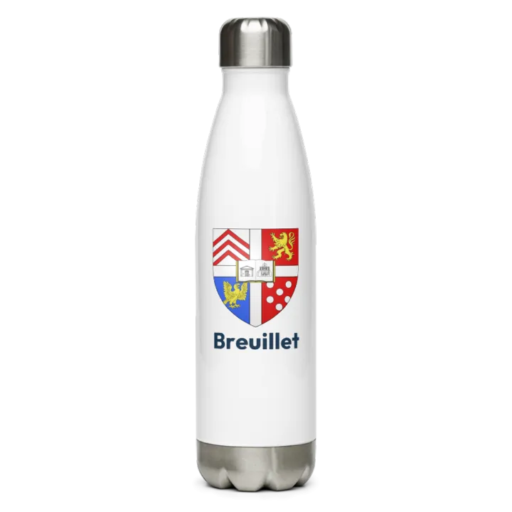 Gourde inox blason de Breuillet