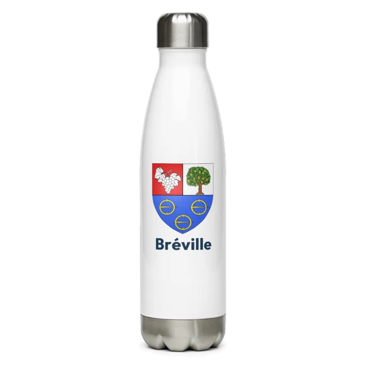Gourde inox blason de Bréville