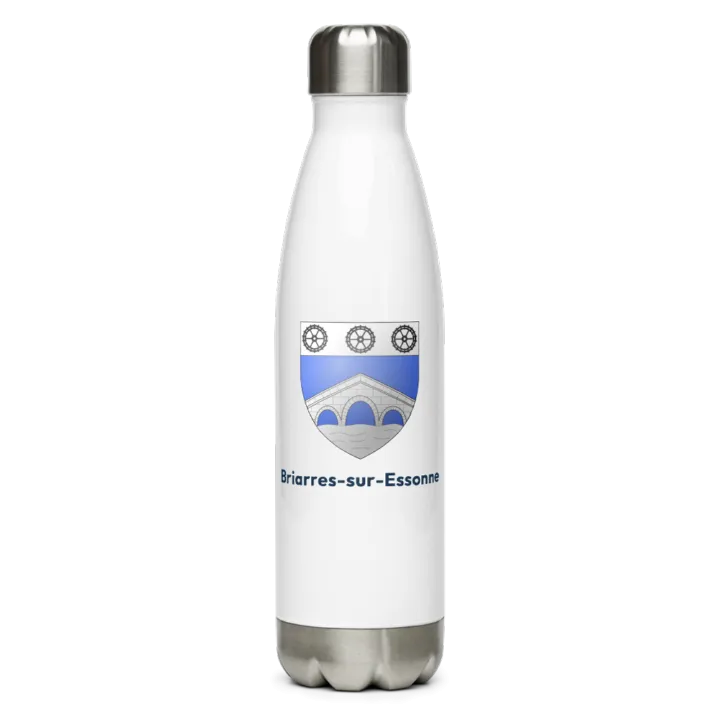 Gourde inox blason de Briarres-sur-Essonne