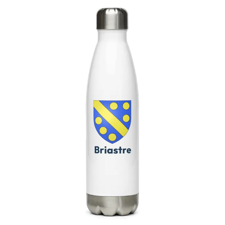 Gourde inox blason de Briastre