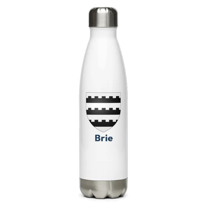 Gourde inox blason de Brie