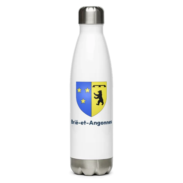 Gourde inox blason de Brié-et-Angonnes
