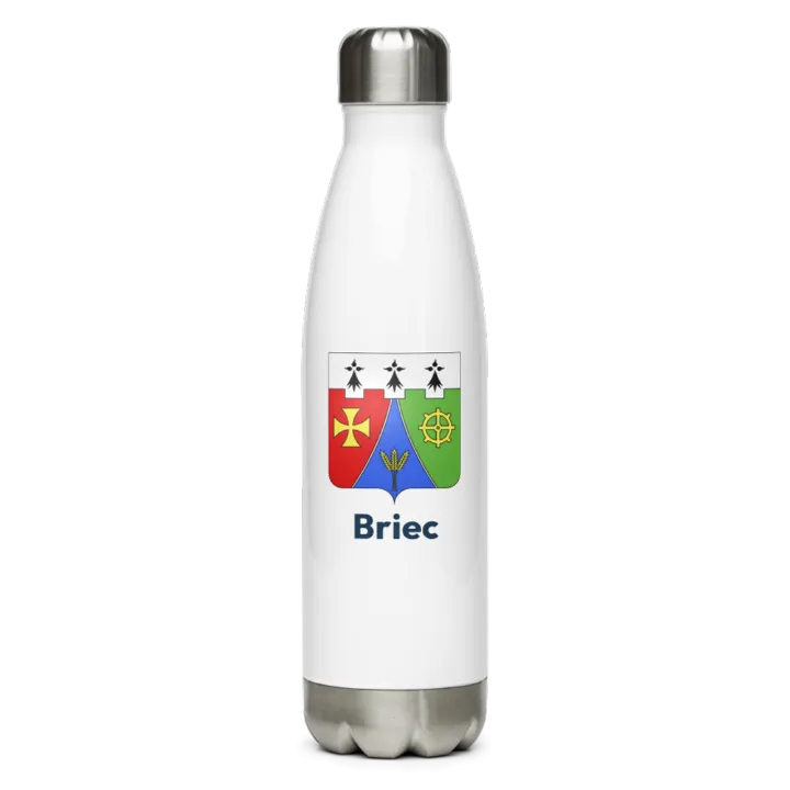 Gourde inox blason de Briec