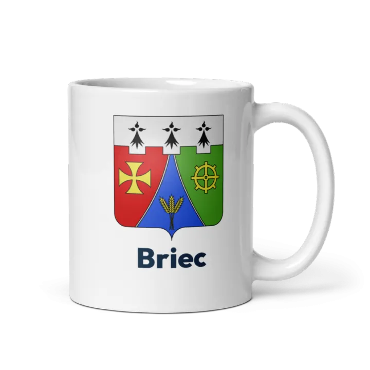 Mug blason de Briec