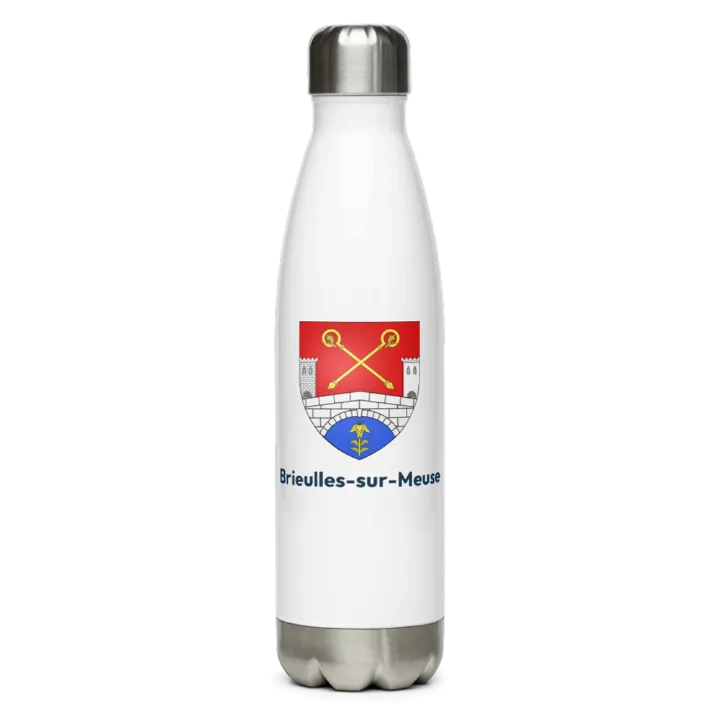 Gourde inox blason de Brieulles-sur-Meuse
