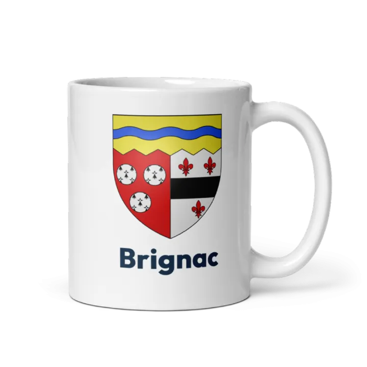Mug blason de Brignac