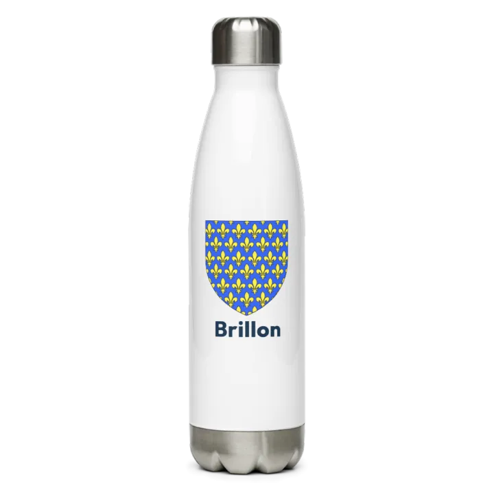 Gourde inox blason de Brillon