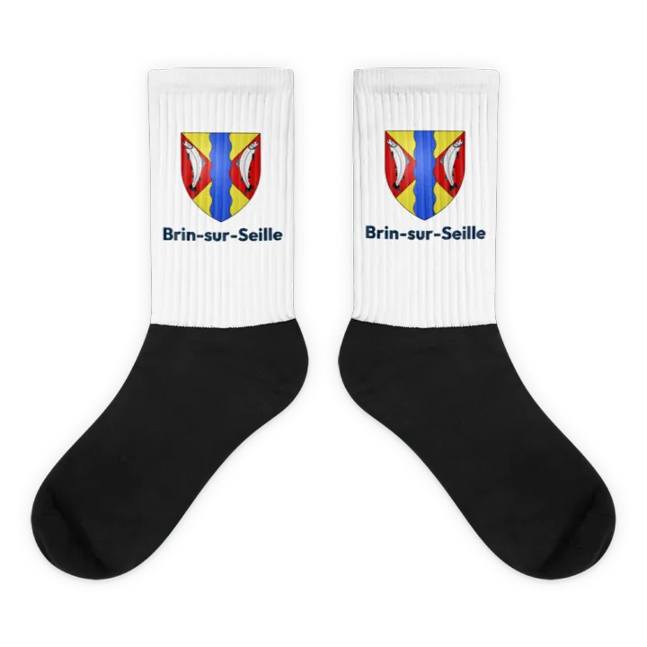 Chaussettes — blason de Brin-sur-Seille