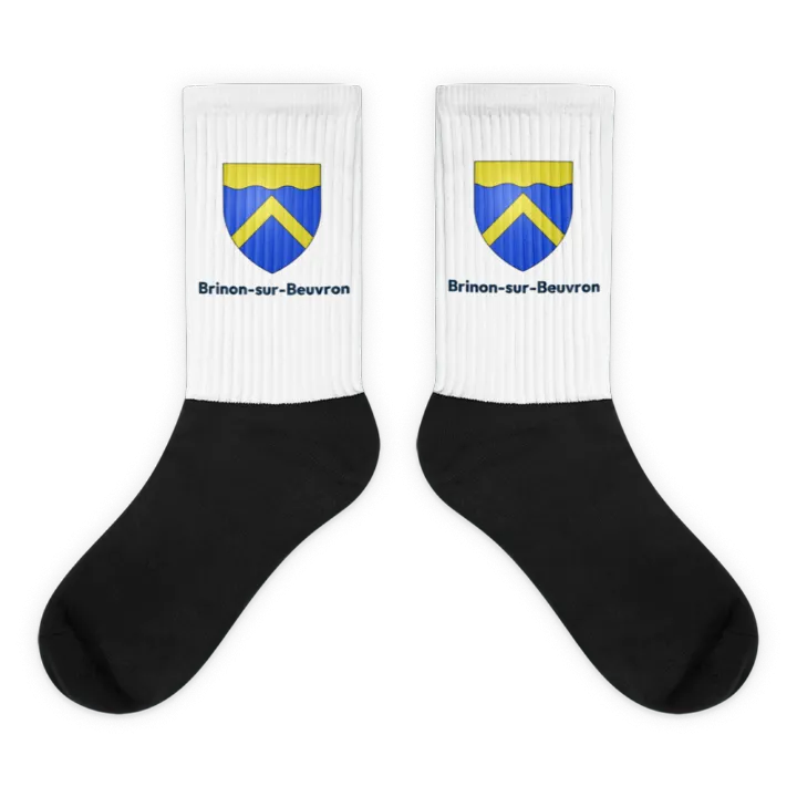 Chaussettes — blason de Brinon-sur-Beuvron
