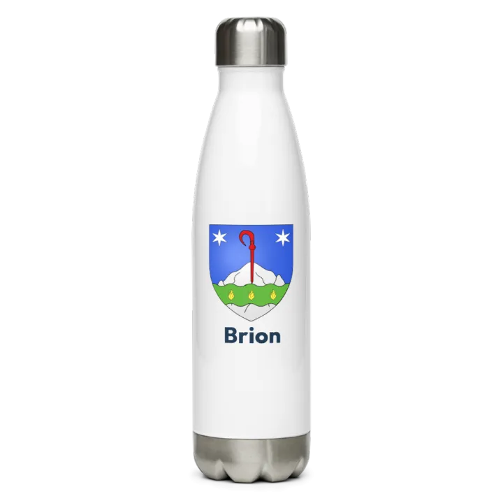 Gourde inox — blason de Brion