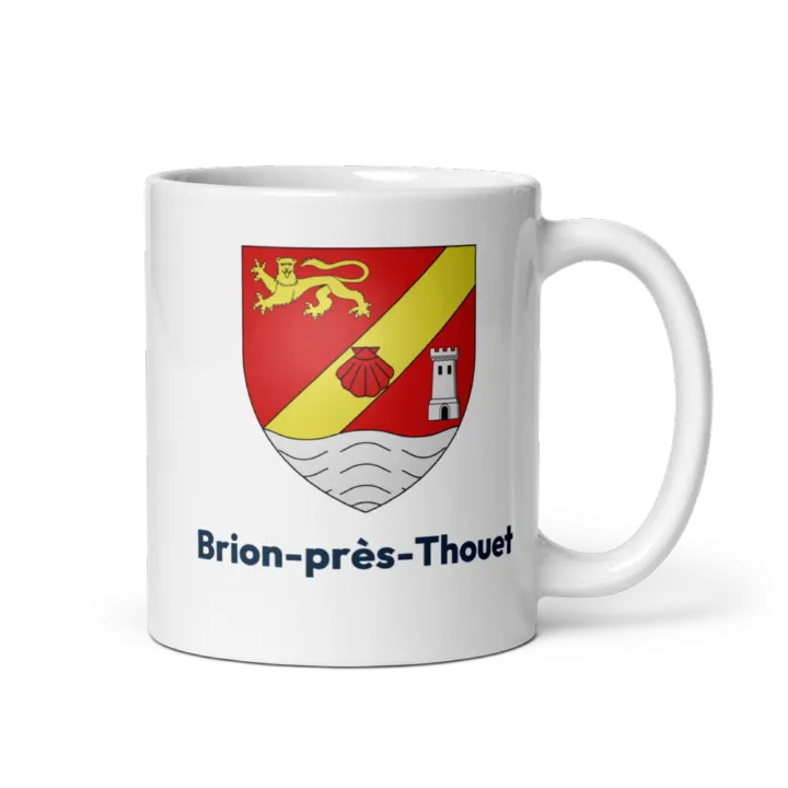 Mug blason de Brion-près-Thouet