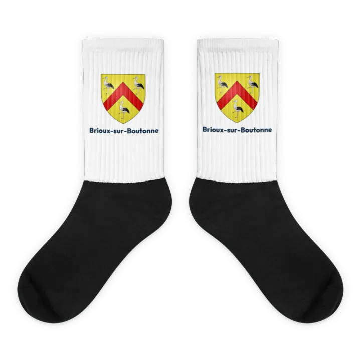 Chaussettes — blason de Brioux-sur-Boutonne
