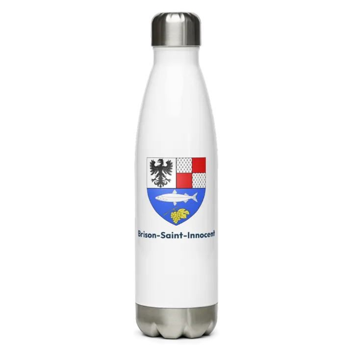 Gourde inox blason de Brison-Saint-Innocent
