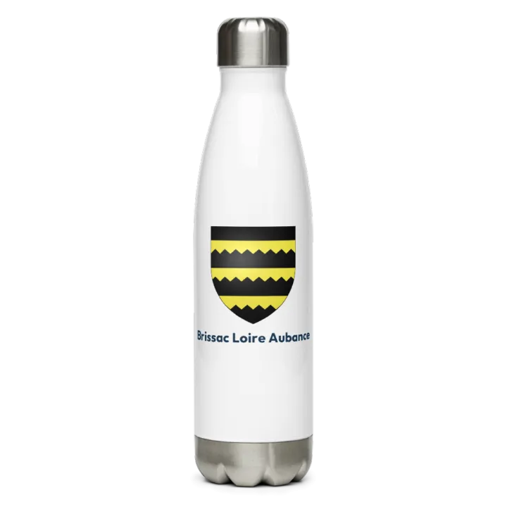 Gourde inox blason de Brissac Loire Aubance