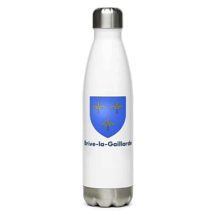 Gourde inox blason de Brive-la-Gaillarde