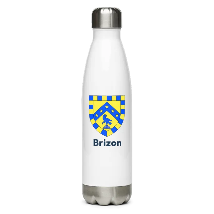 Gourde inox blason de Brizon