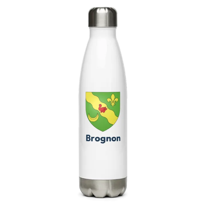 Gourde inox blason de Brognon