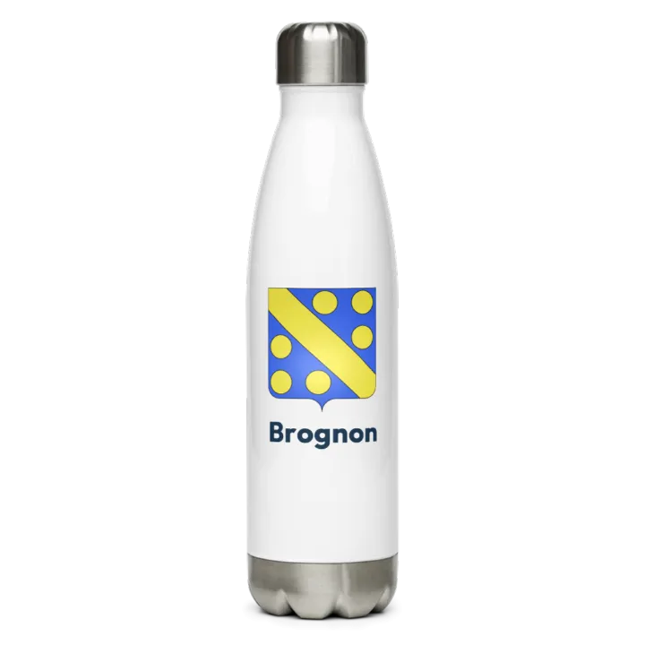 Gourde inox blason de Brognon