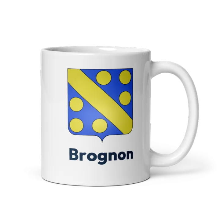 Mug blason de Brognon