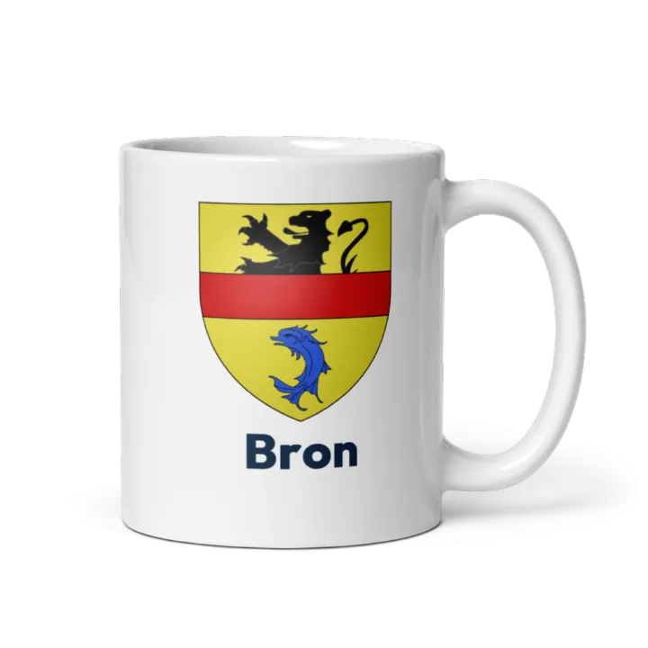 Mug blason de Bron