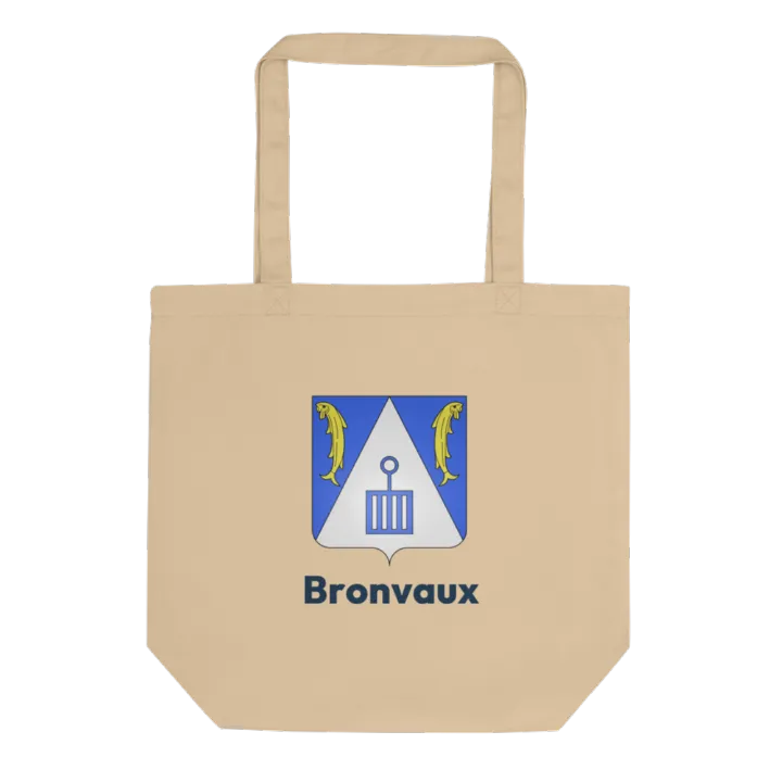 Tote bag coton bio — blason de Bronvaux