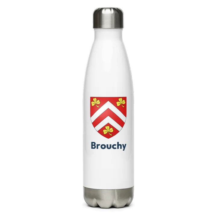 Gourde inox blason de Brouchy