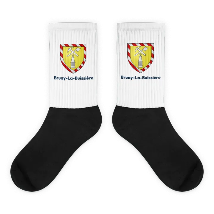 Chaussettes — blason de Bruay-la-Buissière