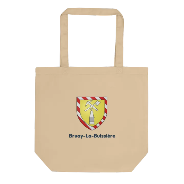 Tote bag coton bio — blason de Bruay-la-Buissière