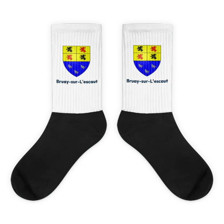 Chaussettes — blason de Bruay-sur-l'Escaut