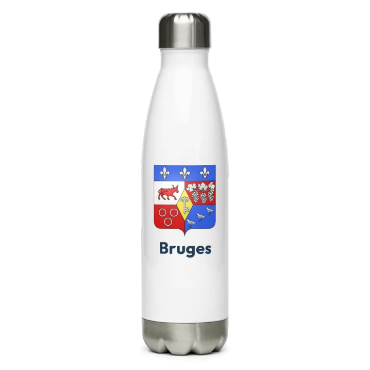 Gourde inox blason de Bruges