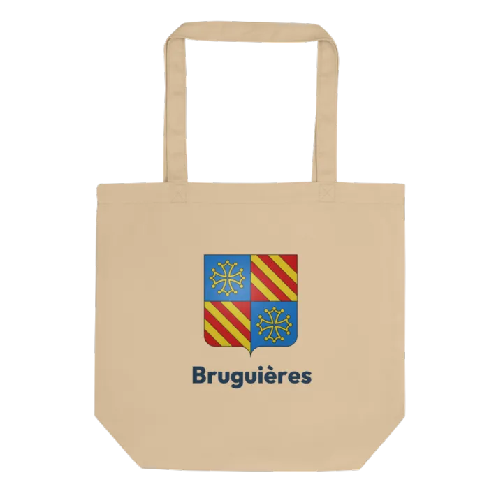 Tote bag coton bio — blason de Bruguières