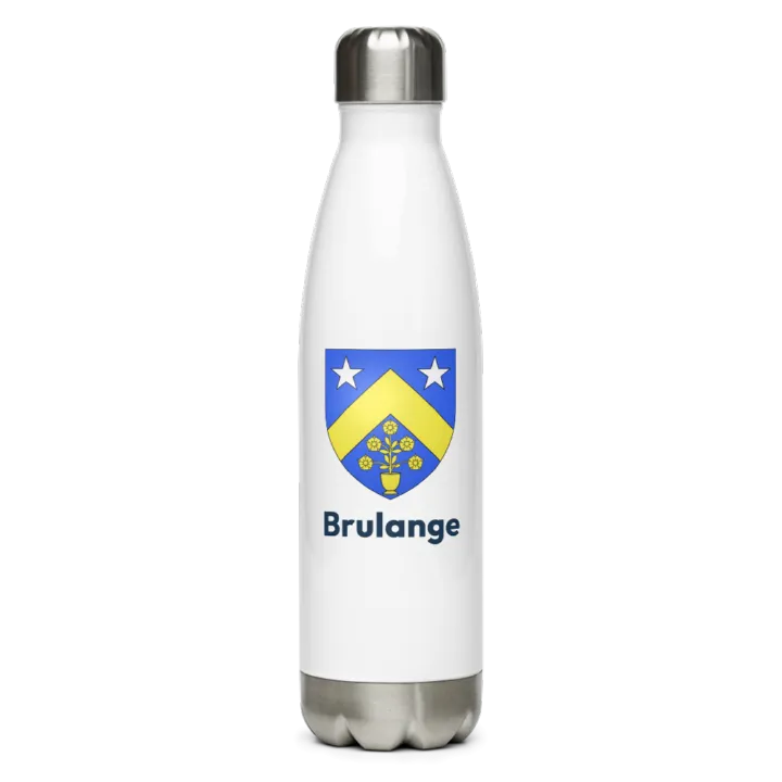 Gourde inox blason de Brulange