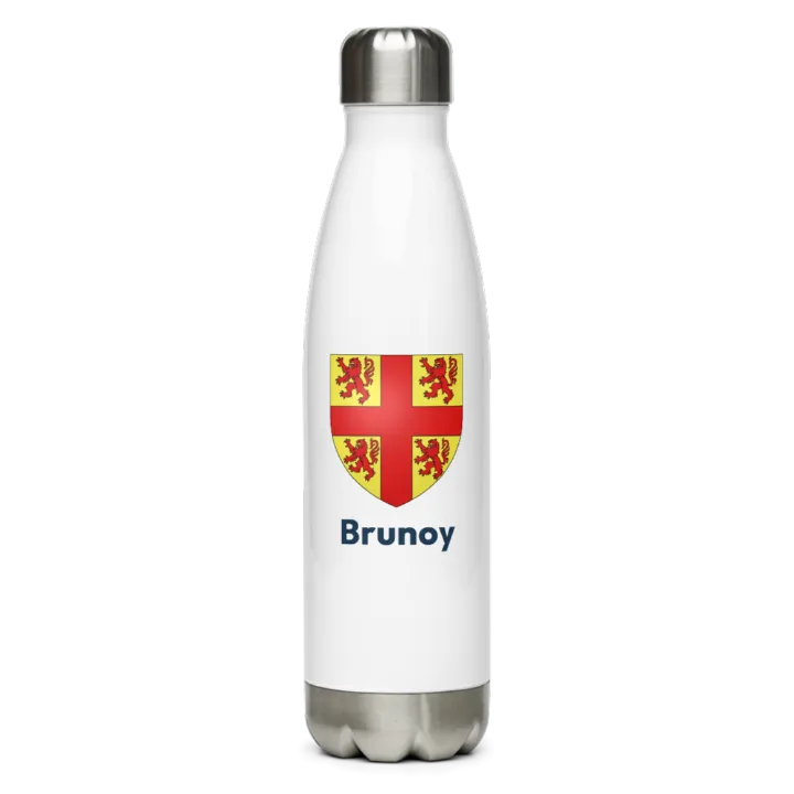 Gourde inox blason de Brunoy