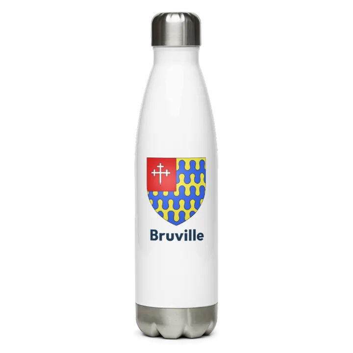 Gourde inox blason de Bruville