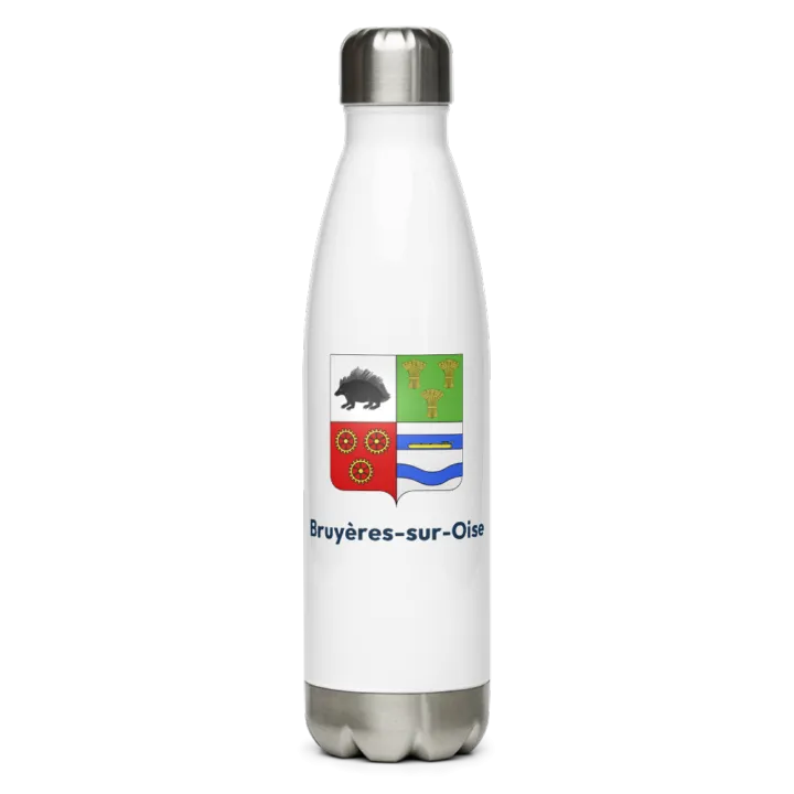 Gourde inox blason de Bruyères-sur-Oise