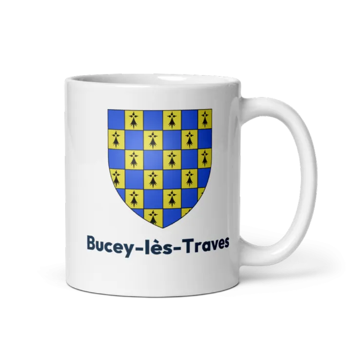 Mug blason de Bucey-lès-Traves