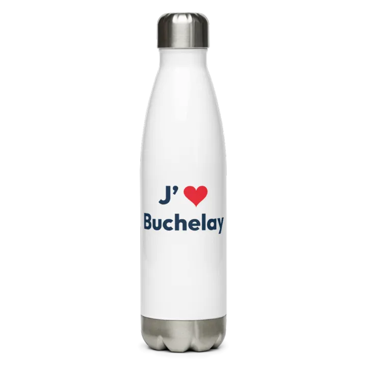 Gourde inox « J’❤ Buchelay »