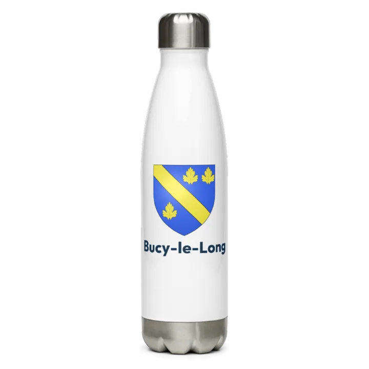 Gourde inox blason de Bucy-le-Long